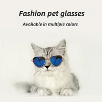 new pet products lovely vintage round cat sunglasses reflection eye wear glasses for small dog cat pet photos props accessories