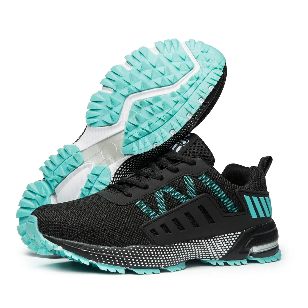 Мужские беговые кроссовки для марафона дышащая прочная спортивная обувь улицы