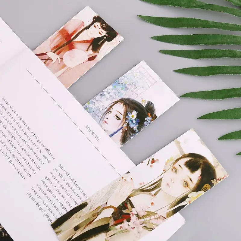 

Новинка 2021, 30 шт., красивые закладки для книг для девочек, бумажные страницы, Примечания, этикетка, карта для сообщений, маркер, школьные прин...