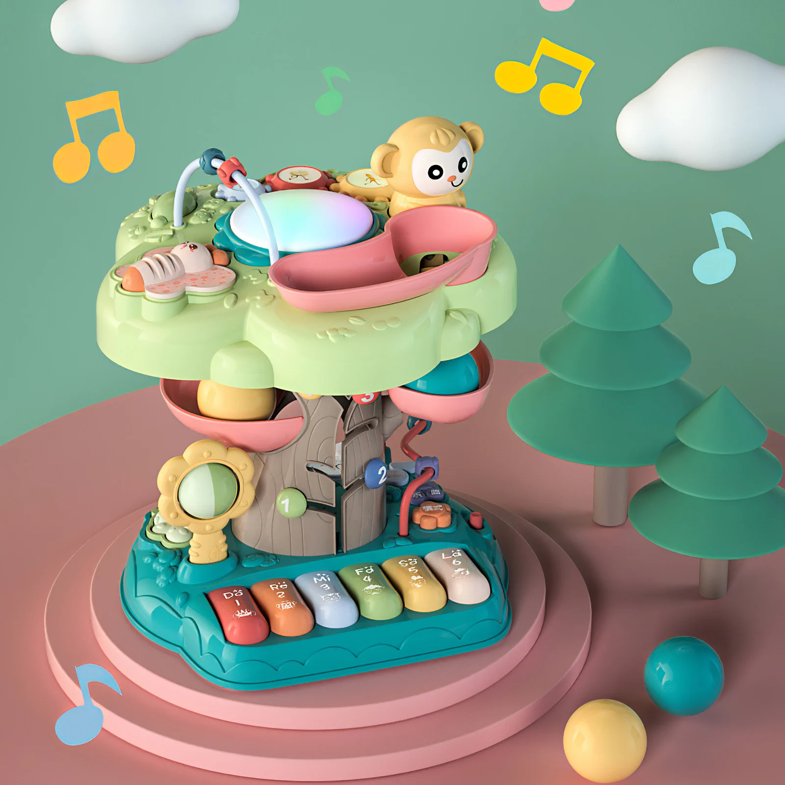 

Музыкальные инструменты, забавная игрушка-барабан Обучающие Детские игрушки для родителей и детей, звуковой похлопывающий барабан, игрушк...