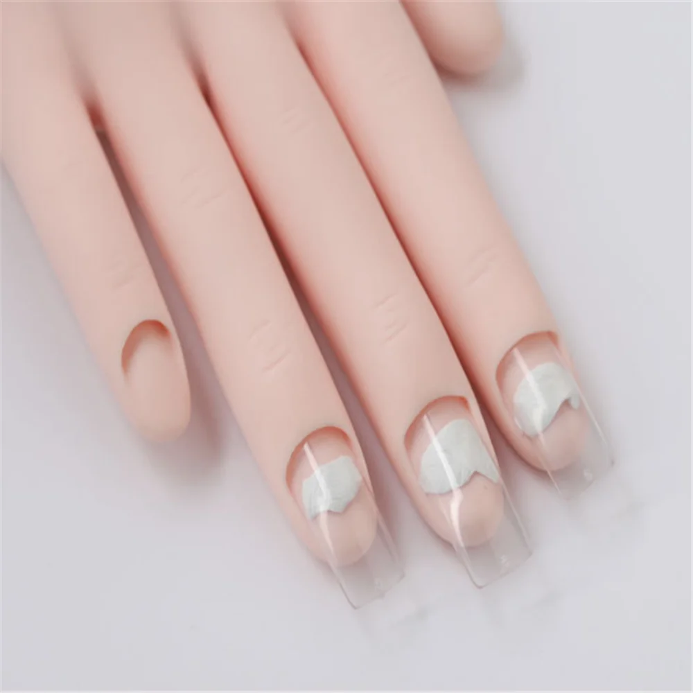 Маникюрная практики ручной маникюрный манекен для обучения ногтям ногтей