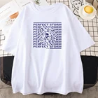 Футболка женская с принтом Perfect Storm, модная свободная дышащая рубашка с принтом, большие размеры, на лето