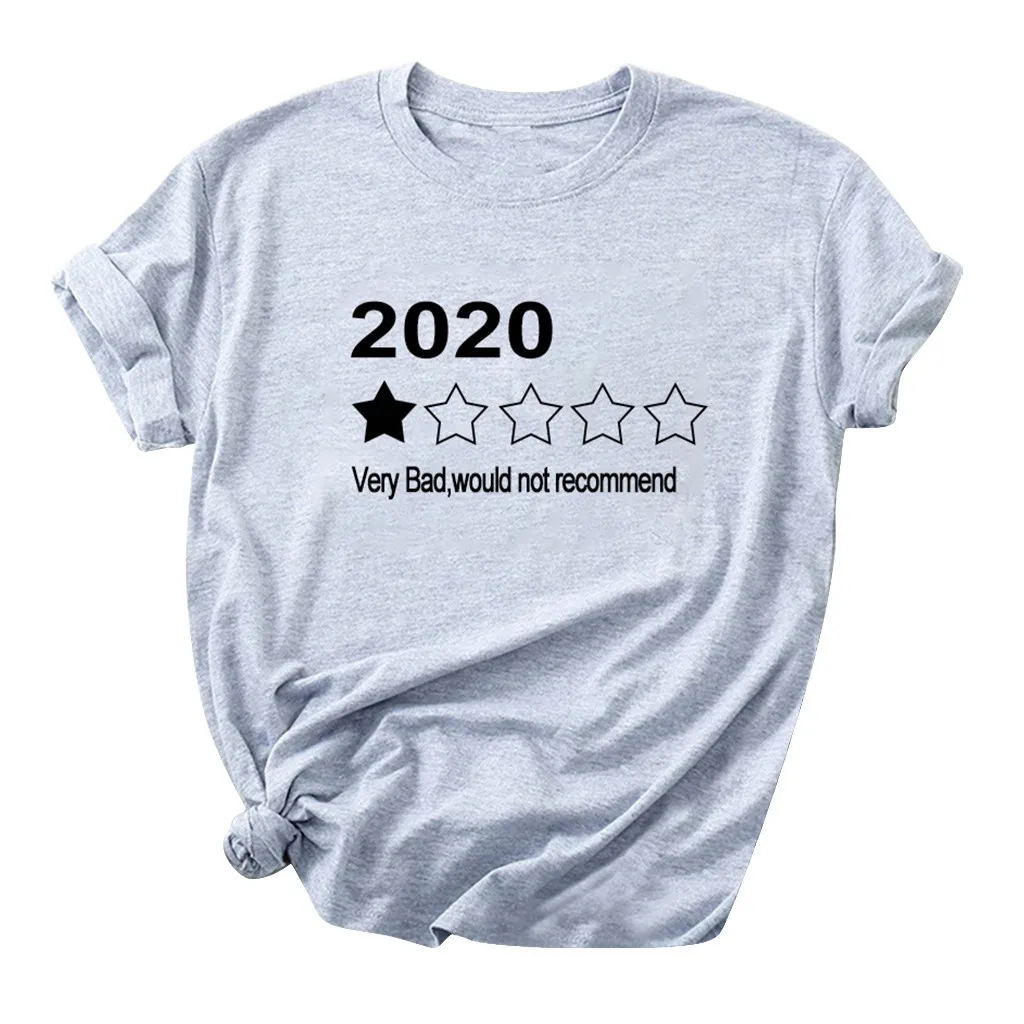 Женские футболки с буквенным принтом повседневные в стиле Харадзюку коротким