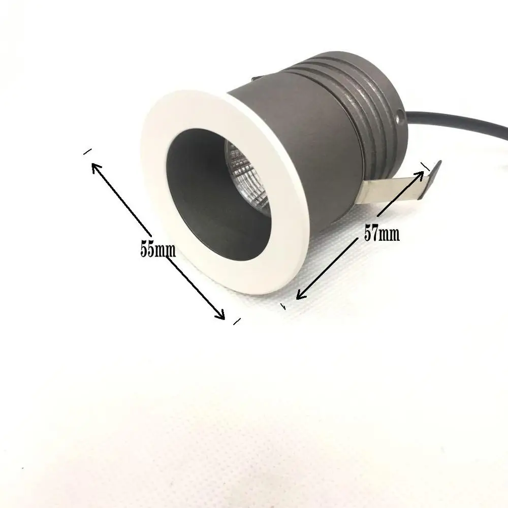 Точечный светильник для мини шкафа 4 шт./лот 5 Вт Потолочная Встраиваемая лампа 220