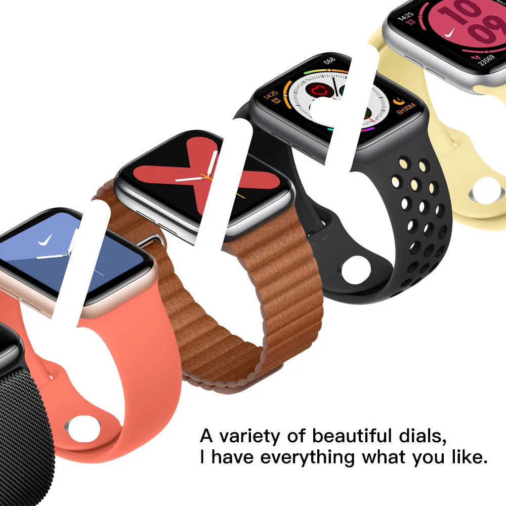 IWO 13 умные часы серии 5 1:1 44 мм Ip68 Водонепроницаемые для apple iPhone 11 MAX IOS Android smartwatch для женщин и мужчин PK IWO 10/11/12