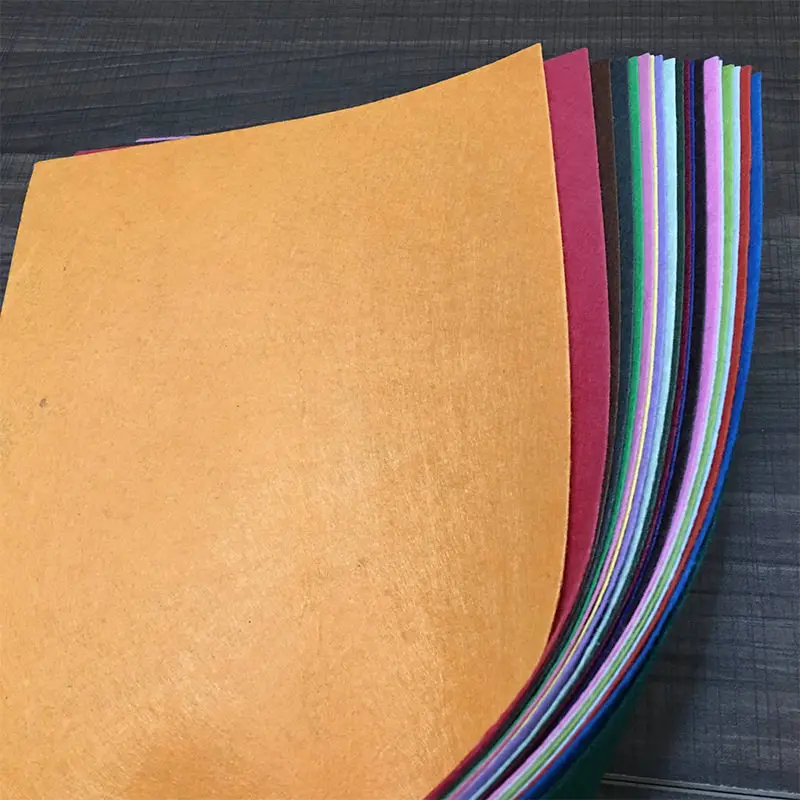 Полиэстровая Нетканая ткань для вышивки 40 цветов 15х15 см ручная работа фетровая