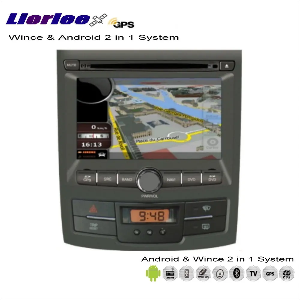 

For SsangYong Actyon Korando 2006-2014 Car Android Multimedia Radio CD DVD Player GPS Navigation Audio Video Stereo