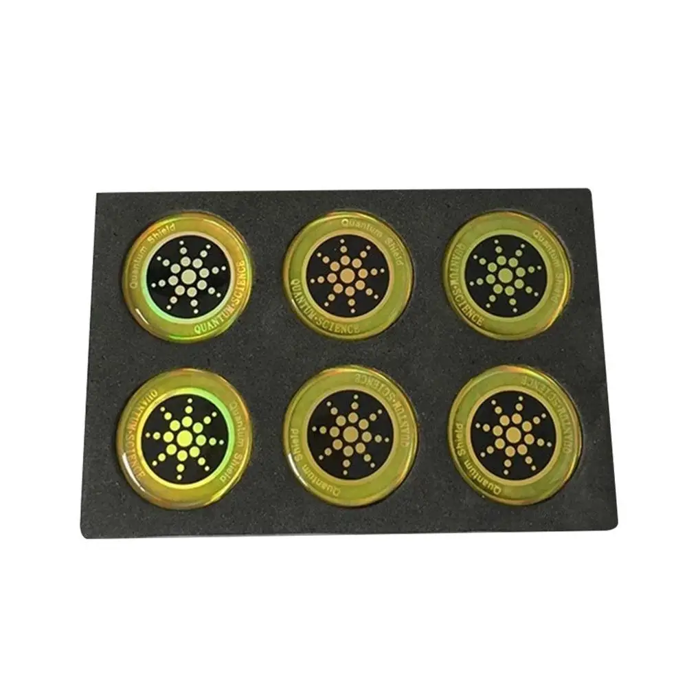 6Pcs Shield Sticker Mobile Phone For Cell Anti Radiation Protection from EMF Fusion Excel Anti-Radiation | Мобильные телефоны и