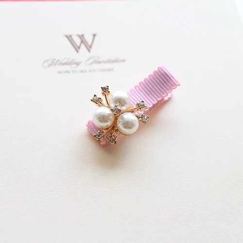 Заколки для волос с жемчугом Creati Crown Детские аксессуары бантом заколки принцессы