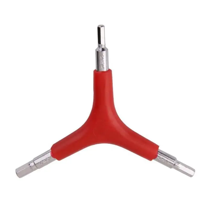 

Multifunction Bike Repair Tools Hexagonal Bike 4mm 5mm 6mm Y-shaped Wrench Hex Wrench Inner Hexagon 3-way Hex Wrench TXTB1