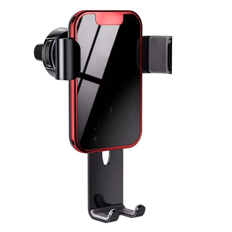 Red Tongdaytech Автомобильный держатель для телефона для Iphone X 8 11 в держатель на вентиляционное отверстие автомобиля сплав Гравитация подставка для мобильного телефона Поддержка смартфона Voiture - Цвет: Red