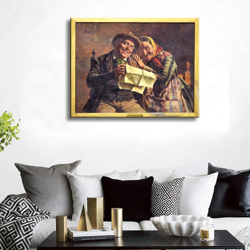 Алмазная живопись Любимая старая пара алмазная 3D вышивка сделай сам