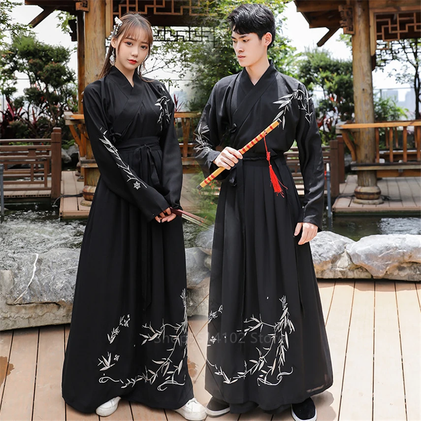 Традиционная одежда для взрослых унисекс женский и мужской китайский костюм в