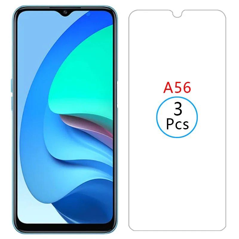 

protective tempered glass for oppo a56 5g screen protector on oppoa56 a 56 56a 6.5 safety film opp opo op appo oppa56 opoa56 9h