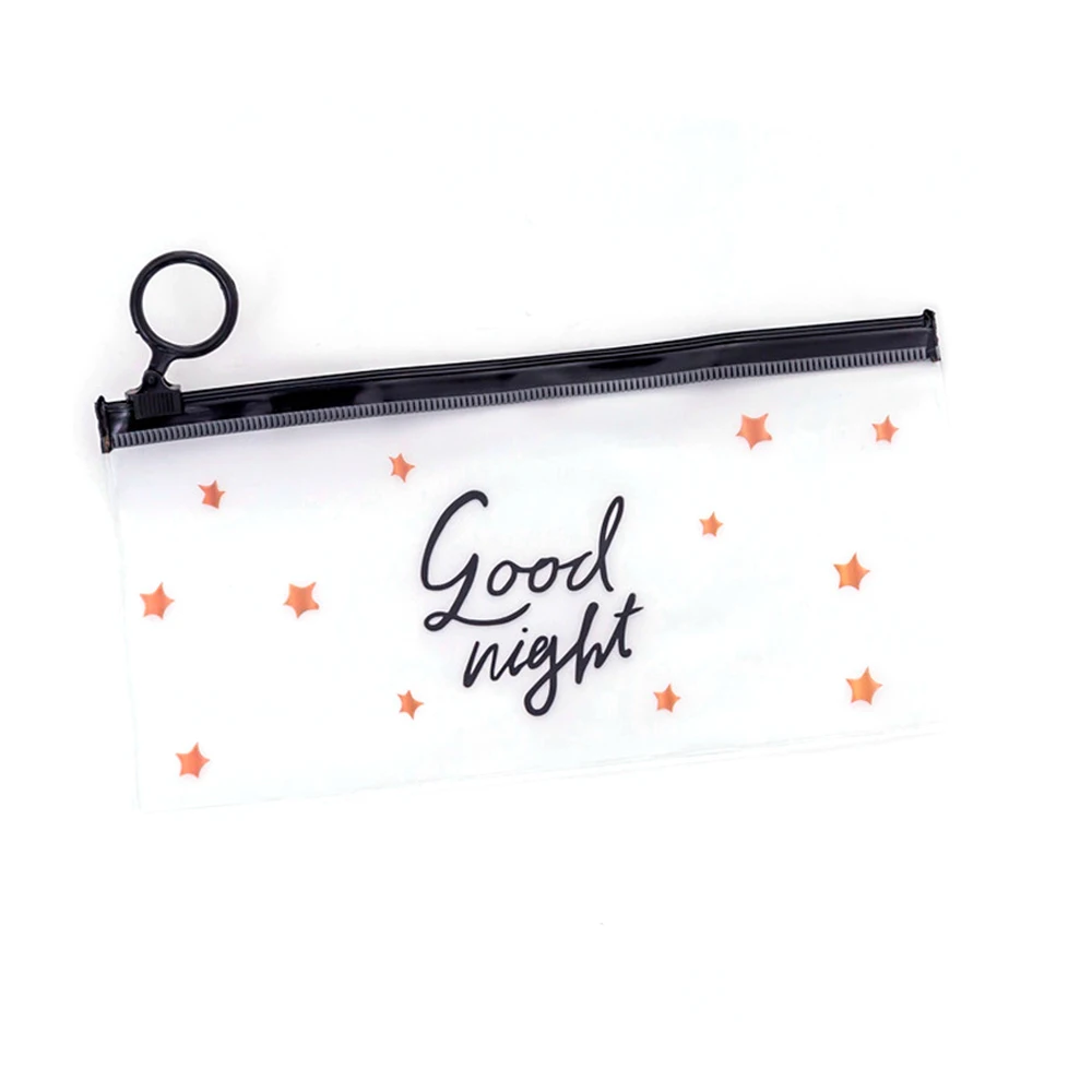 E New 1Pc Pencil Pen Case Bags Large capacity Small Fresh Ring Student School Supply bus Cases pouch Girl Boys Stationery Dropping - Цвет: E