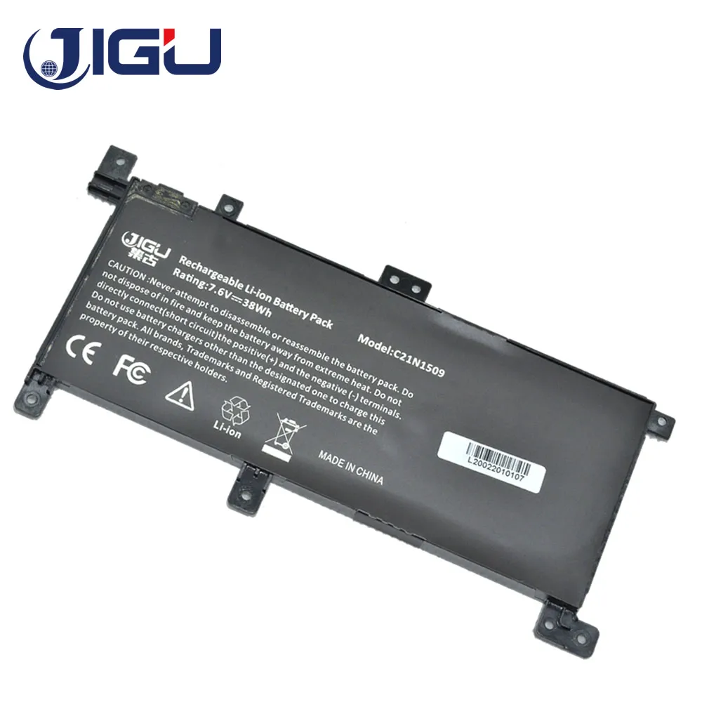 

JIGU 7.6v Laptop Battery C21N1509 0B200-01750000 For Asus For Vivobook F556UR K556UR X556UQ-DM1039T R558UF FL5900U