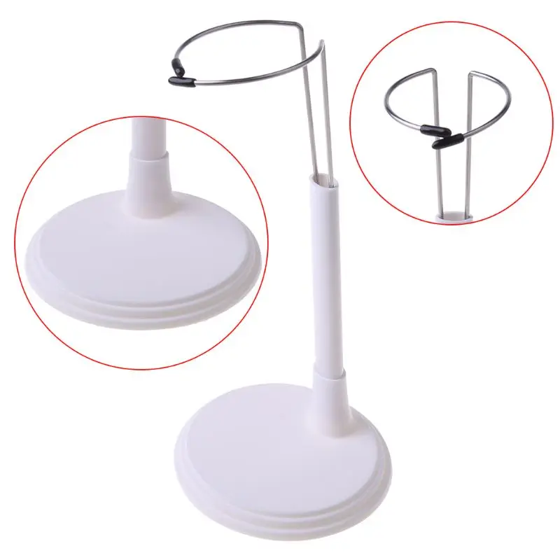 

1 Pcs Plastic Doll Stands Professional Holder Display Base Holder for Bear Doll