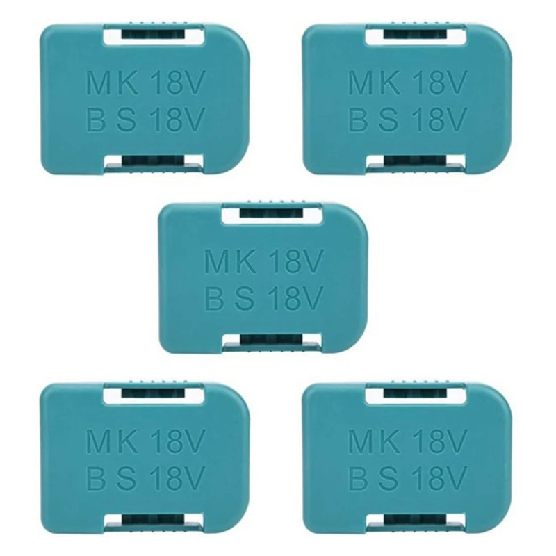 594a 5pcs battery storage rack battery holder case black，blue for 18v fixing devices free global shipping