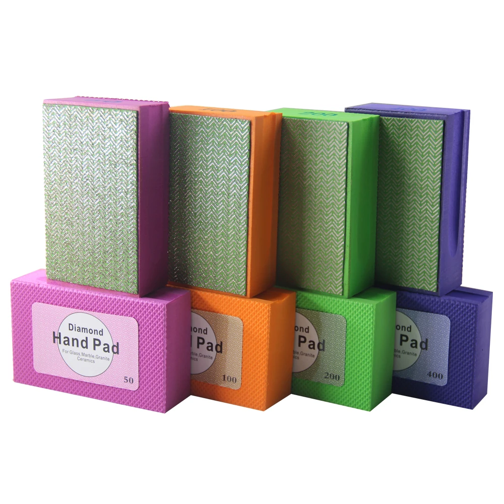 Алмазные шлифовальные диски с гальваническим покрытием ручная полировка камня