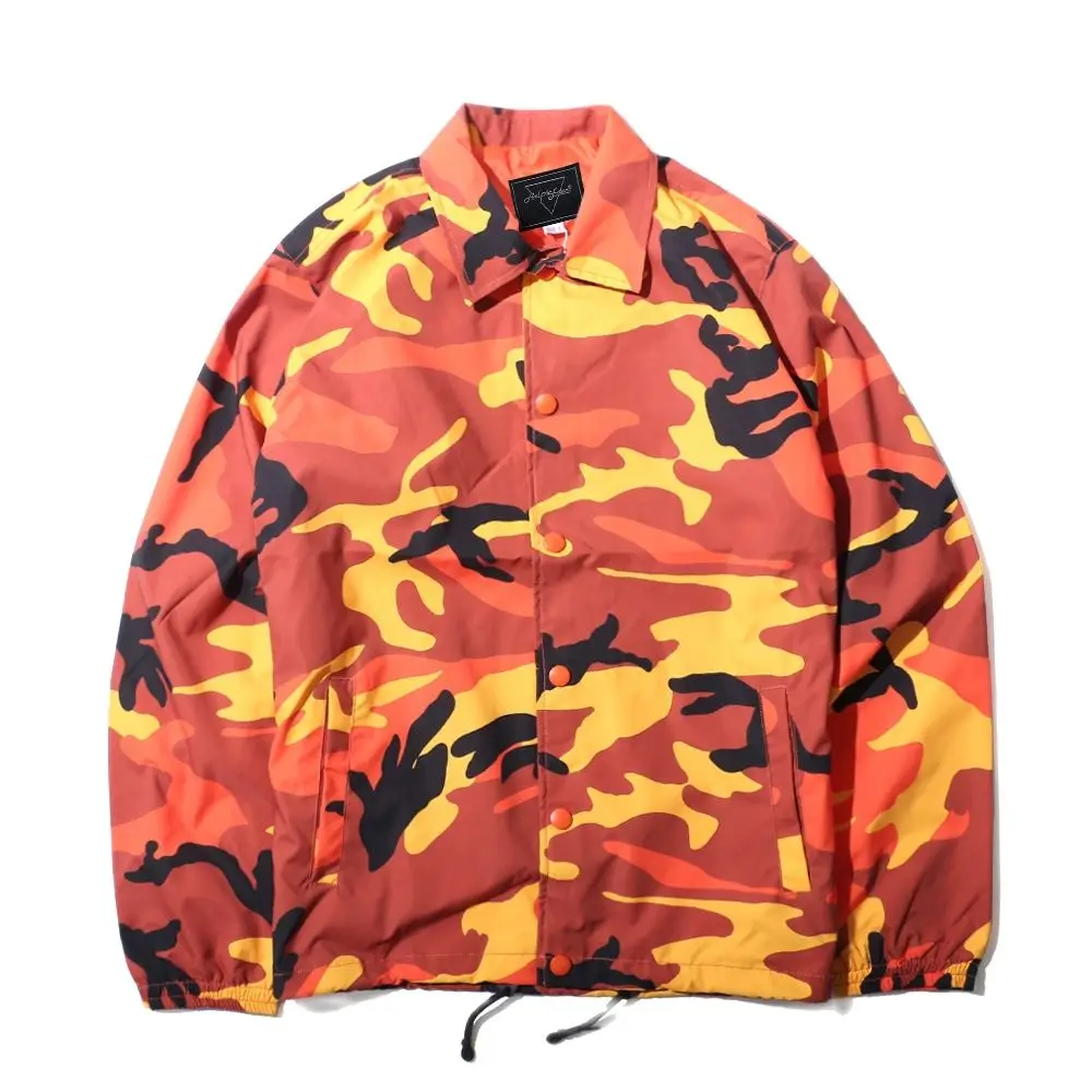 Цвет камуфляжная ветровка тренеров куртки пальто 2020 на весну осень Тонкая