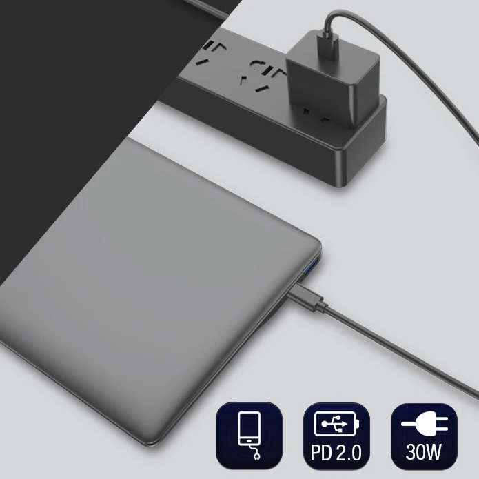 GPD P2 Max Мини ноутбук пресс-экран 8100Y Windows 10 16 Гб ram 512 ГБ SSD карманный ноутбук с европейской вилкой