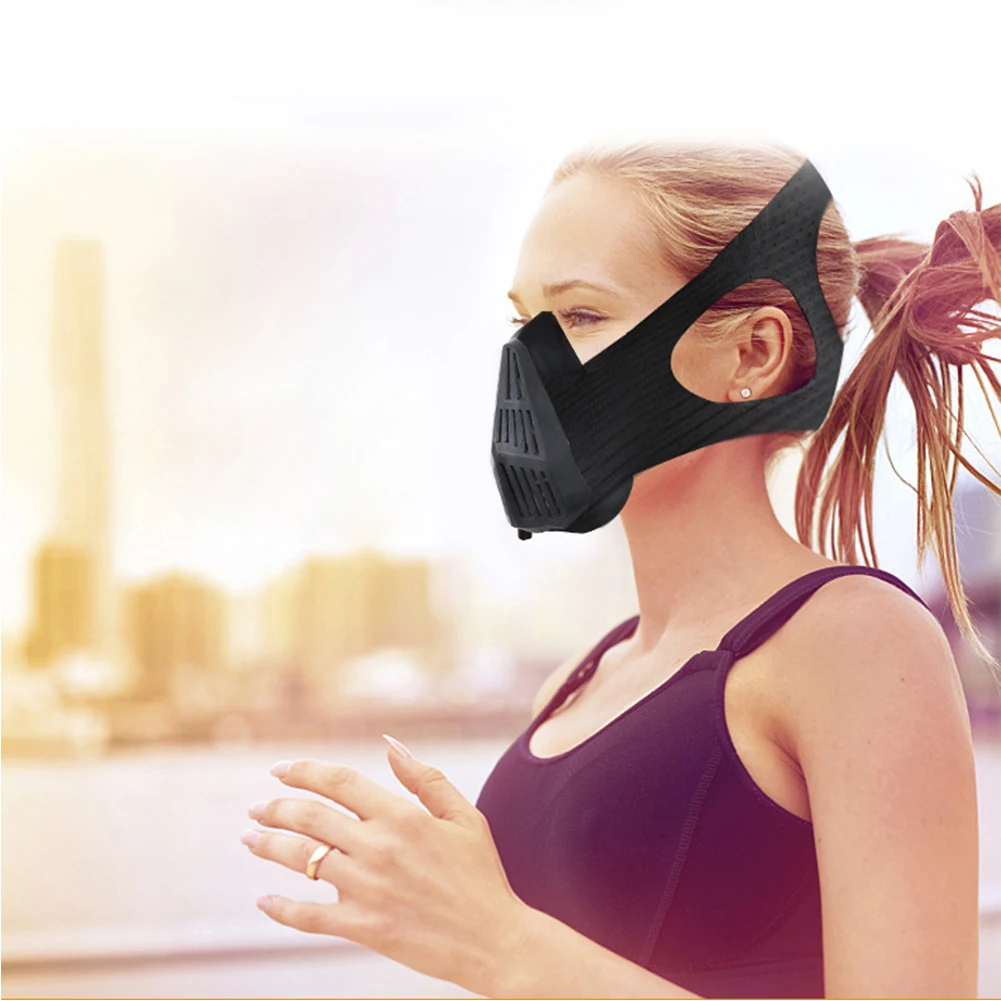 Кислородная силиконовая Спортивная маска с эффектами высоты водонепроницаемая