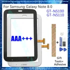 Новый N5100 для Samsung Galaxy Note 8,0 N5110 N5100 сенсорный экран ЖК Внешний дигитайзер Переднее стекло дисплей Сенсорная панель Замена