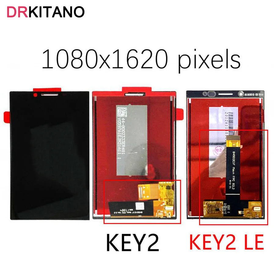 Оригинальный ЖК-дисплей для BlackBerry Key2 дигитайзер сенсорного экрана LE ЖК-ключ 2 KeyTwo