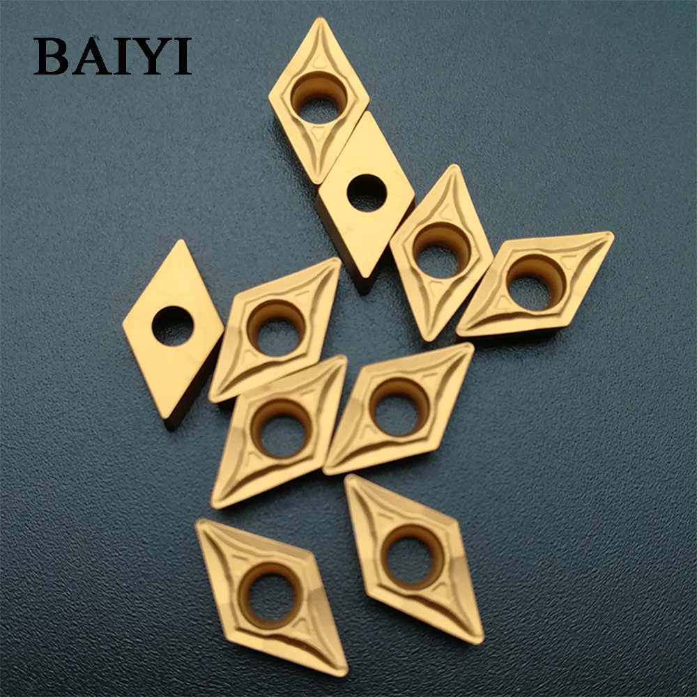 

10 шт. DCMT070204-HM YBC251 DCMT070204 HM Высокого качества, высокая производительность, высокая прочность ЧПУ промышленности DCMT070204 карбдная вставка