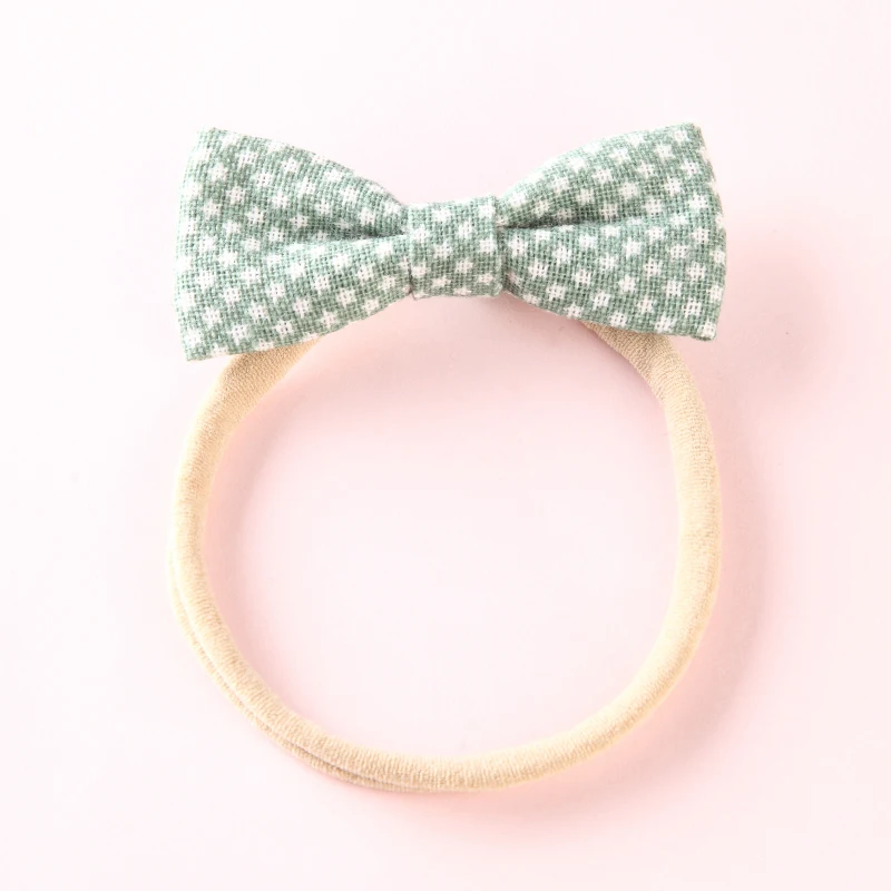 Повязка на голову с бантом и принтом звезд для девочек 1 шт. |