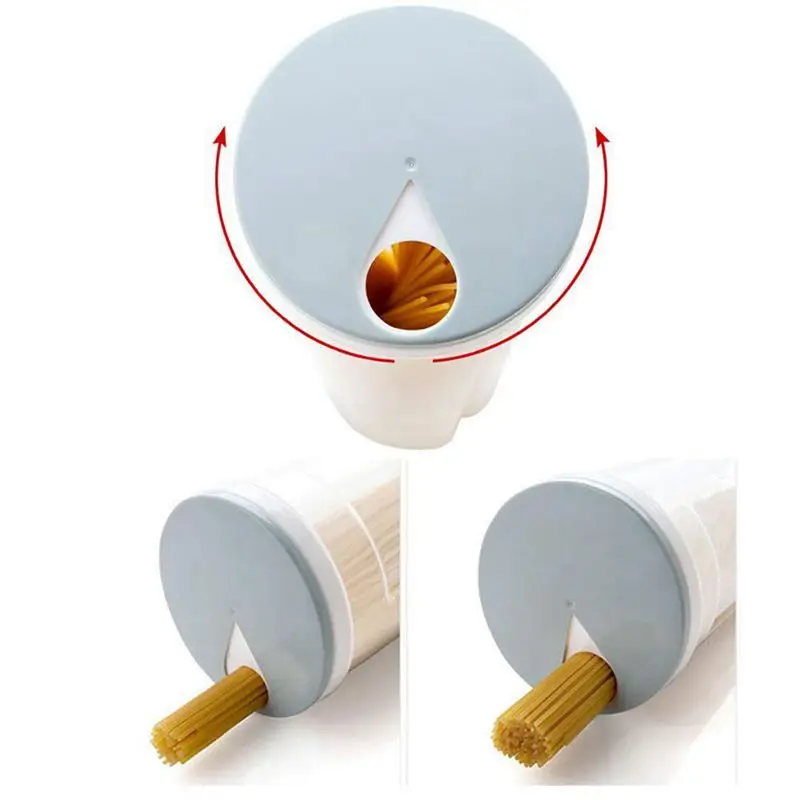 3 шт. высокий контейнер для хранения продуктов цилиндрической формы спагетти