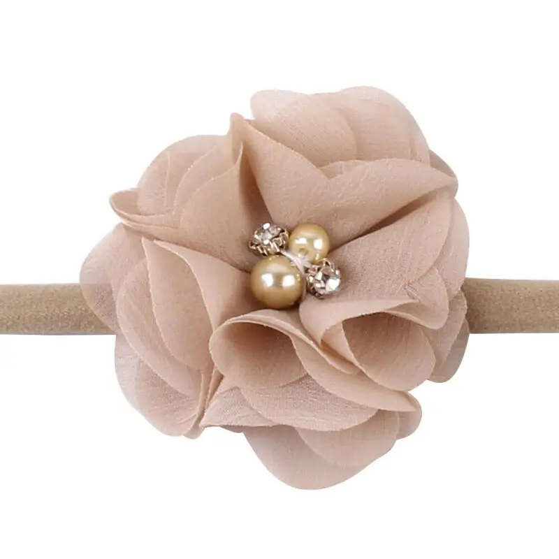 

Hair Accessories Newborn Baby Girls Bowknot Flower Headband Headwrap Set