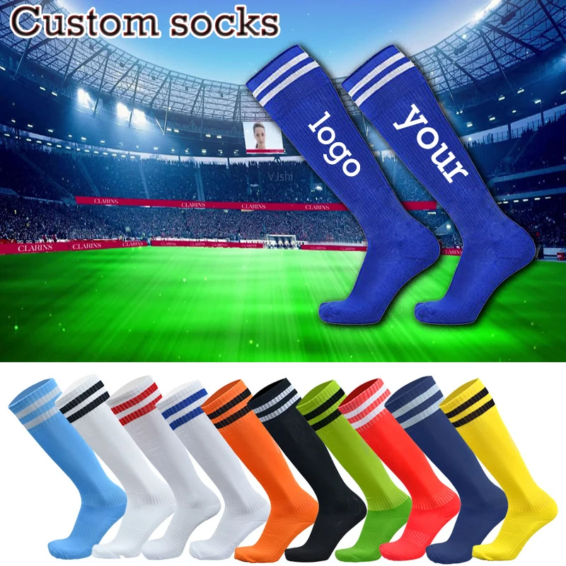 

Изготовленные На Заказ Футбольные носки чулки для взрослых и детей с напечатанным логотипом дизайнерские подарки компании