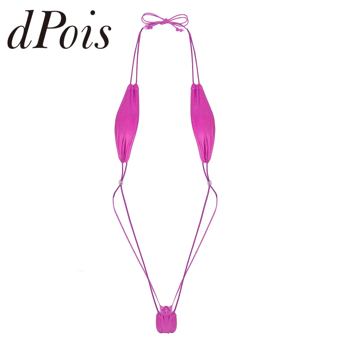 Летний женский цельный микро купальник тонкий Монокини бикини купальники боди