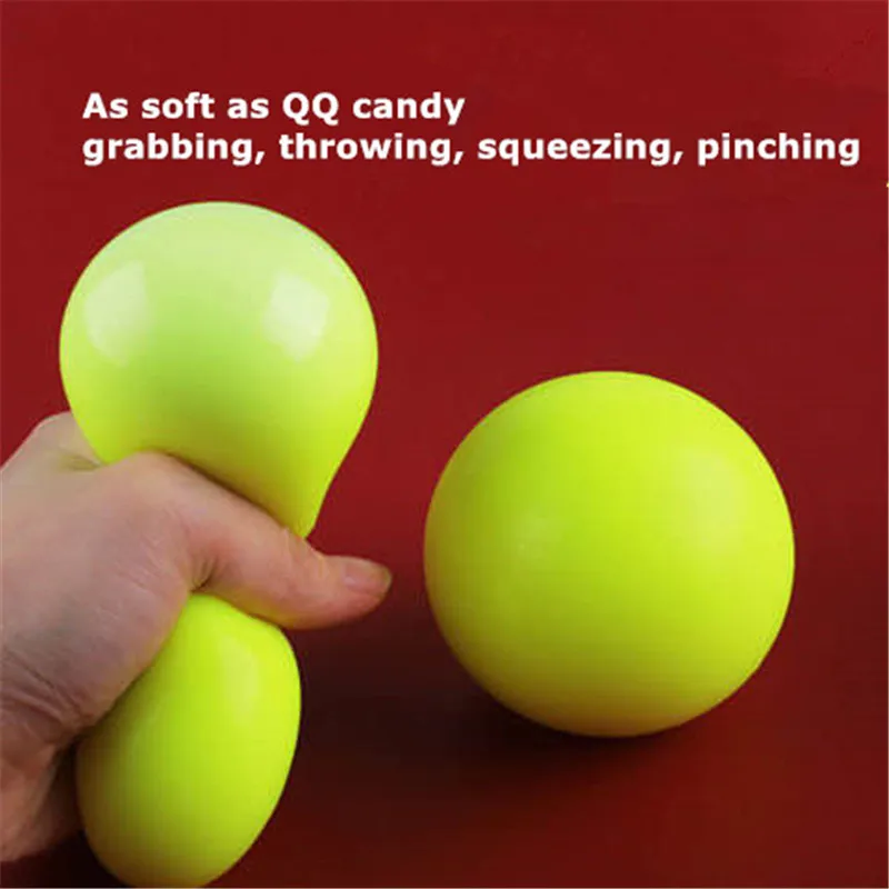 4 5 см настенный мяч антистрессовый клейкий Сквош всасывание шарика клейкая