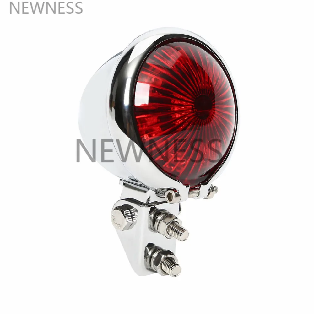 Мотоциклетные винтажные светодиодные латунные Ретро задние стоп сигналы фонари