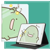 cartoon case for ipad 10 2 a2197 a2198 a2200 pro 9 7 10 5 11 air 3 trifold funda tablet cover for apple ipad 7th generation 2019