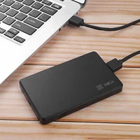 plastic 3tb usb 2 03 0 enclosure case 2 5 inch sata ssd hdd mobile box 480m5gbps high speed transmission