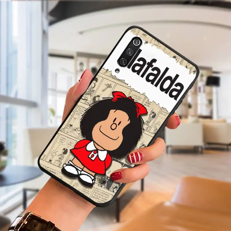

Mafalda Classic image paintings Phone Case For Samsung J 2 4 5 6 7 prime pro plus duo Cover Fundas Coque