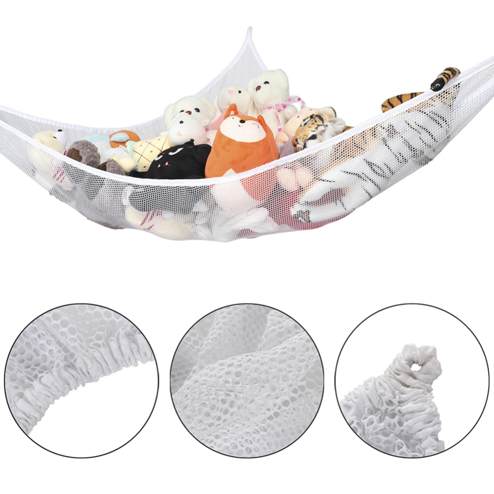 Детские сетчатые сумки для игрушек и мячей хранения сетчатый гамак органайзер