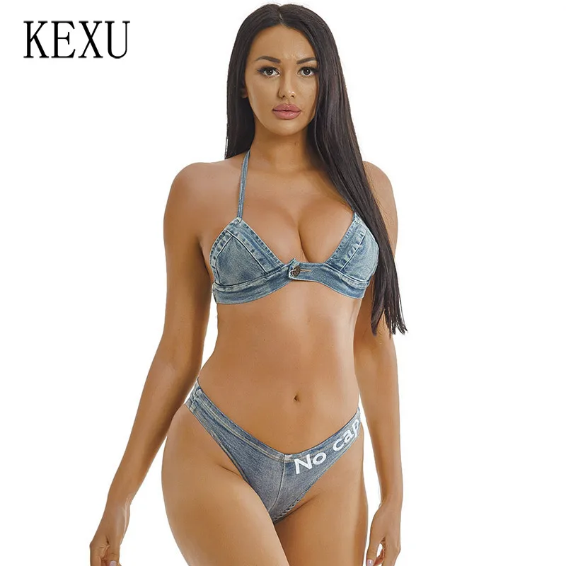 

Купальник-бикини с открытой спиной, на шнуровке