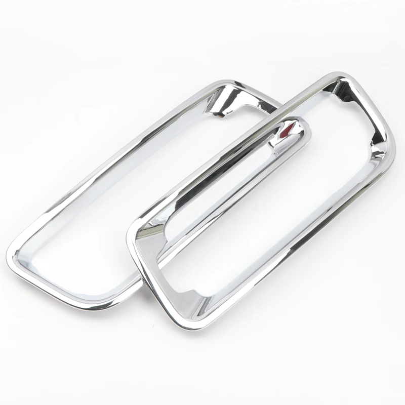 Car Styling ABS Chrome Front Fog Light Lamp Cover Trim For Mitsubishi Pajero V80 Shogun Montero Limited 2015 2016 2017 2018 2019 |