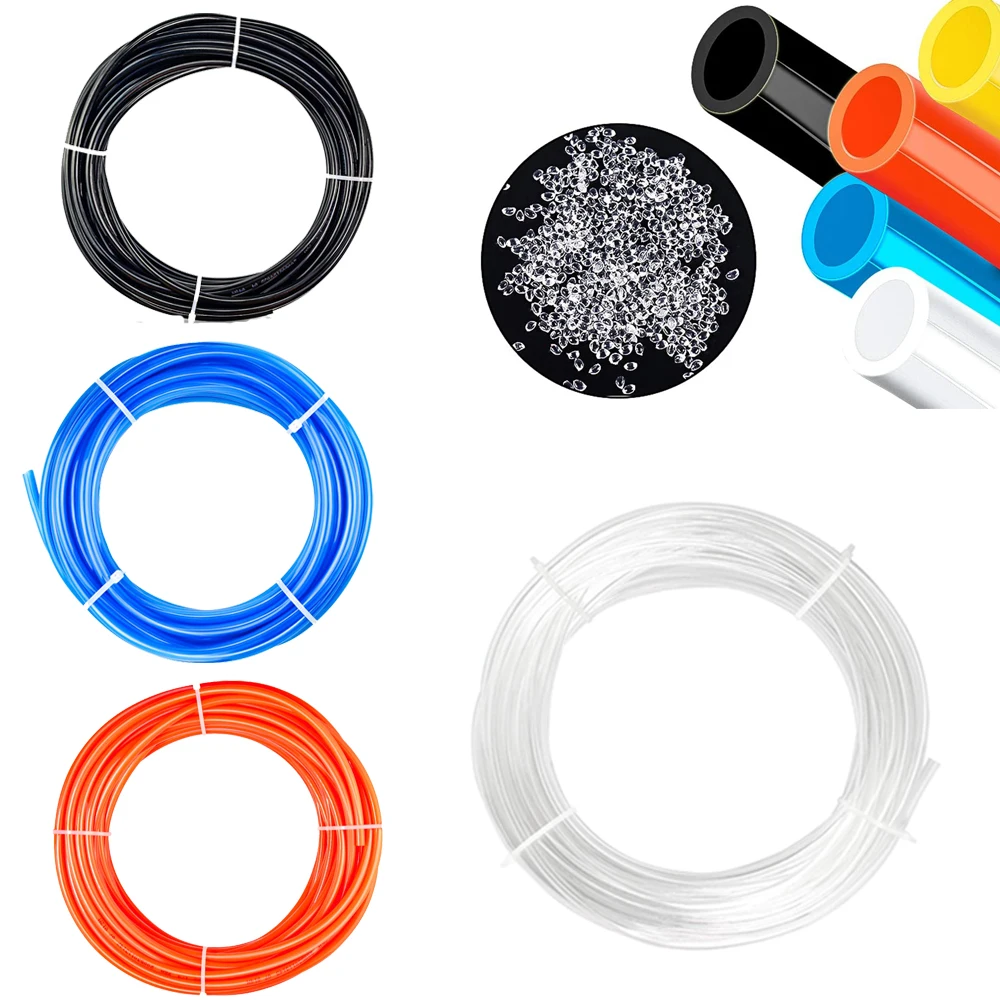 Пневматический шланг полиуретановая труба для компрессора 10 м 4 мм 6 8 12 14 16 8x5 12x8 |