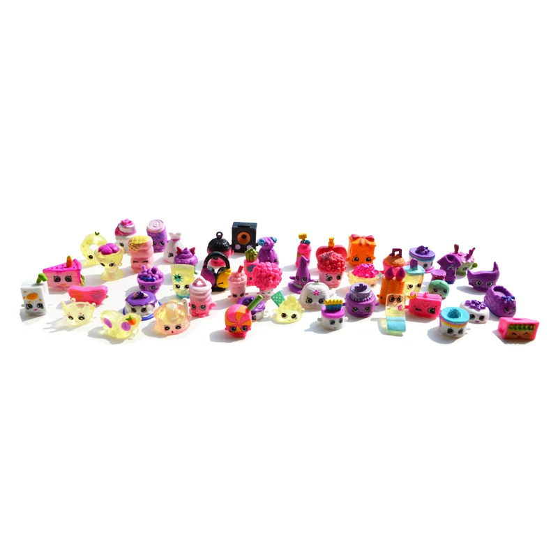 

25 PCS/LOT Unrepeated 3cm Shop kin Season 1 Limited Edition Gift Cloth Bag Shopping Dolls Catoon Toys Tools Kids Christmas Gift