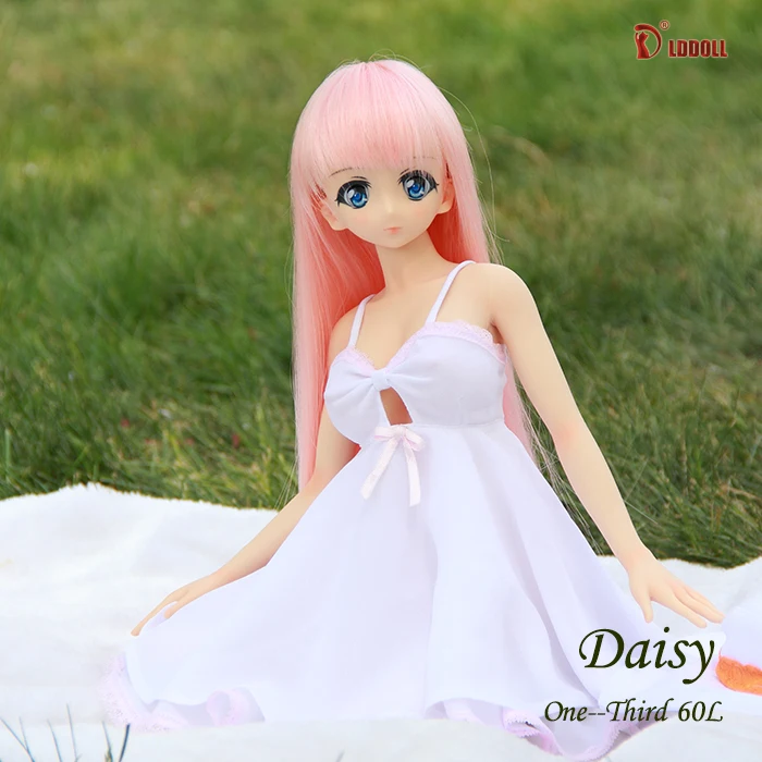 LDDOLL 60 см 1/3 BJD  DD SD SFD силиконовая бесшовная Кукла тело Большая мягкая грудь + глаза