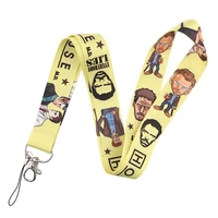 yl414 suspense tv series dr house key lanyard keychain personalise office id card pass gym mobile phone key ring badge holder