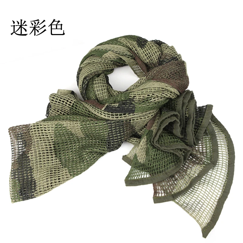 Охотничий хлопковый толстый мусульманский хиджаб Тактический пустынный