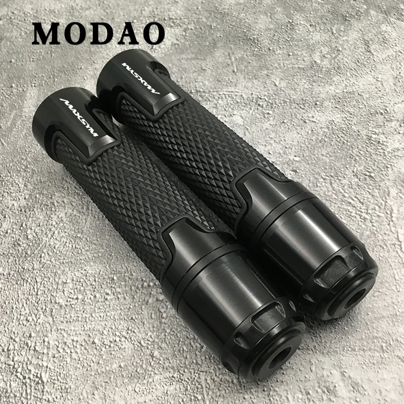 Black Для SYM MAXSYM400i MAXSYM600i MAXSYM 600i 400i CNC алюминиевый мотоцикл Скутер мотоцикл кулак и конец автомобильные аксессуары - Color: Black