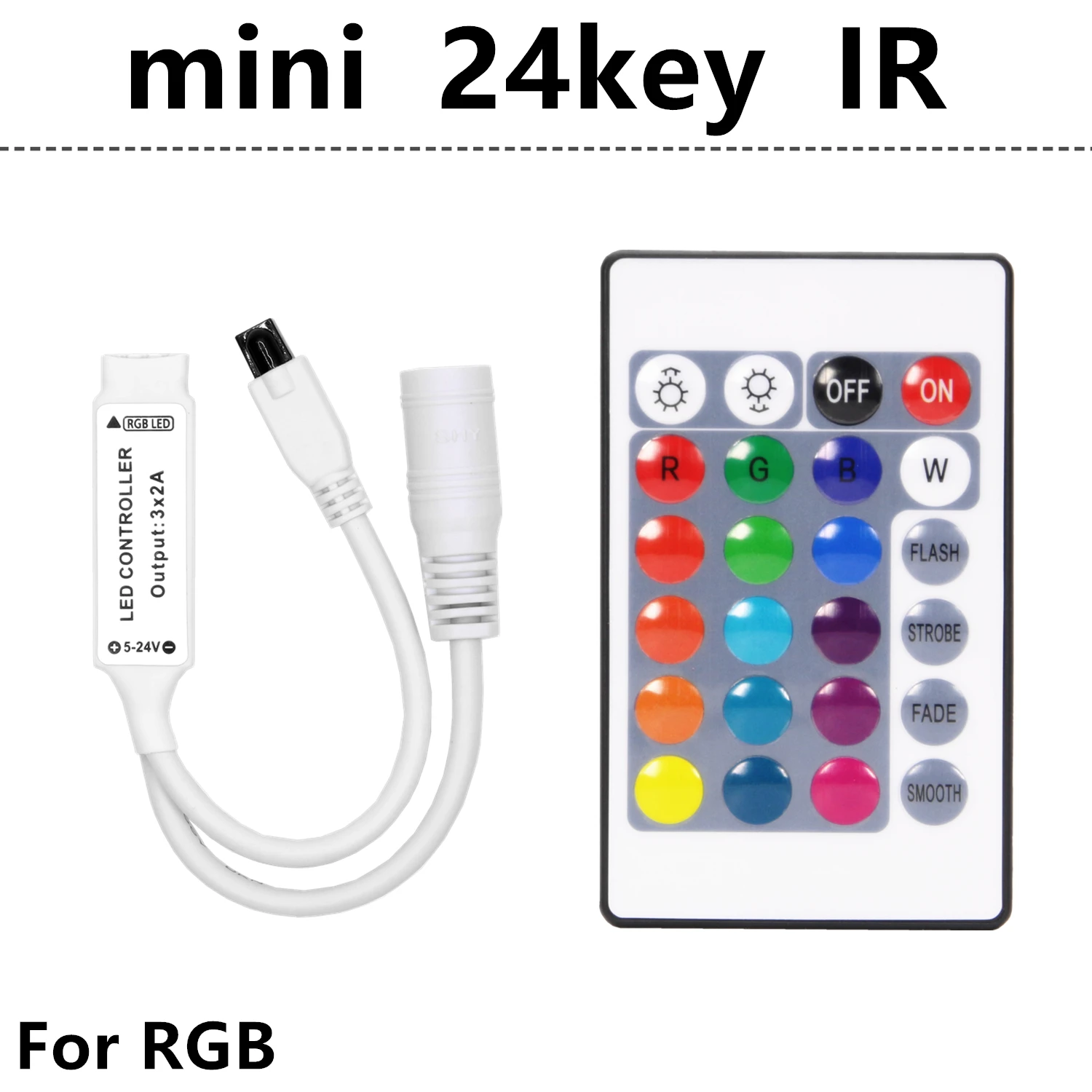 Светодиодный контроллер, светодиодный ИК rgb контроллер, светодиодный контроллер, ИК пульт дистанционного управления, 12 В постоянного тока для RGB 3528 5050, светодиодная лента