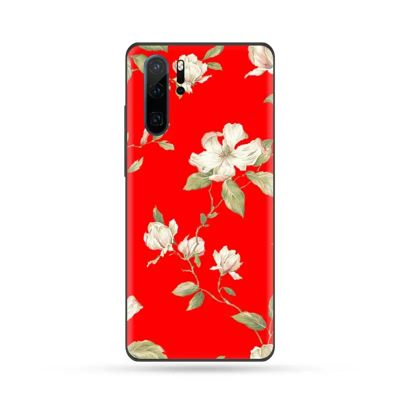 

Art Flower Painting Phone Cases For Huawei Mate 9 10 20 Pro lite 20x nova 3e P10 plus P20 Pro Honor10 lite